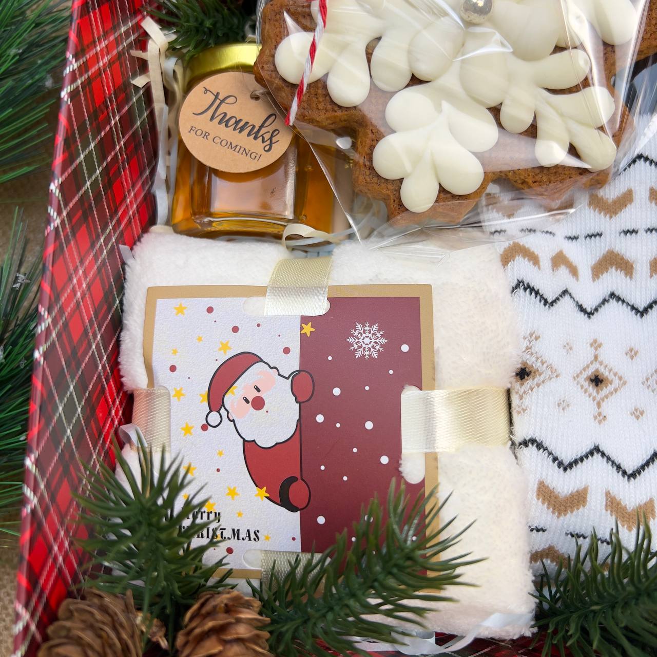 Gift Box “Plaid Fabric”