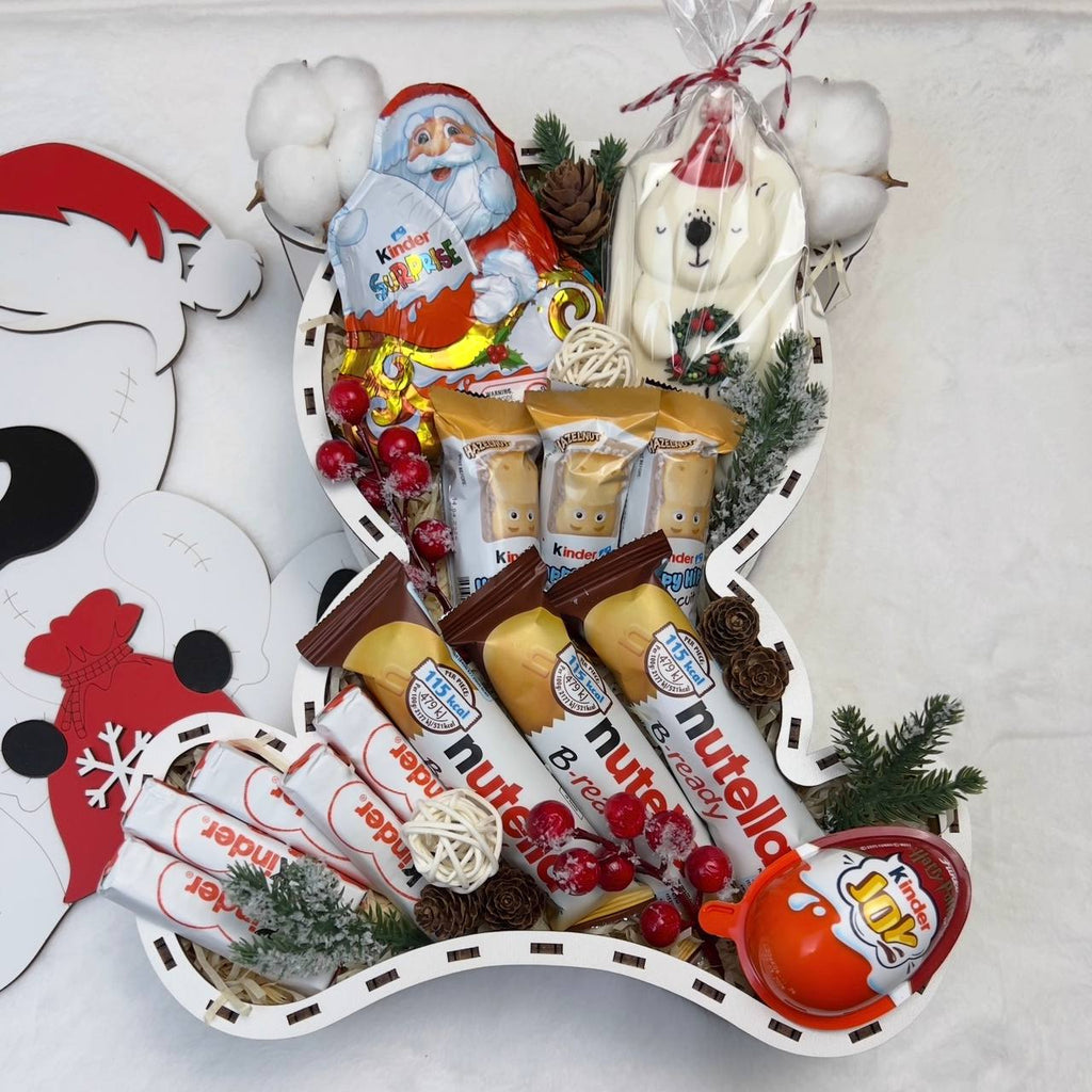 Gift Box "Teddy-Santa"
