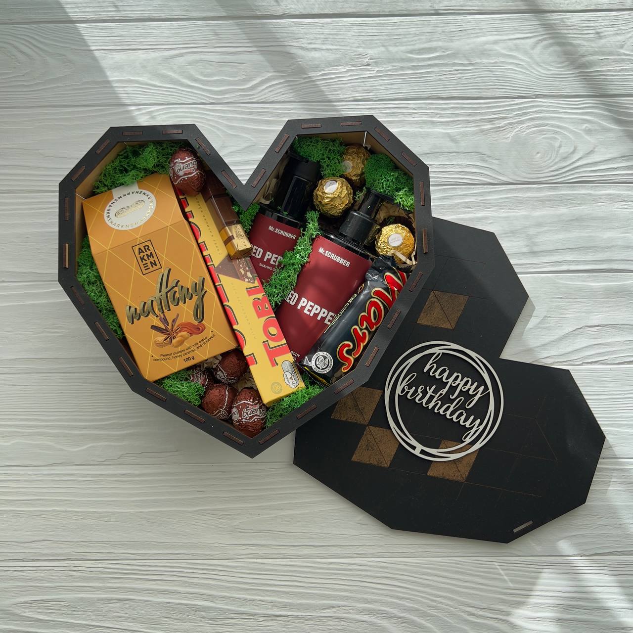 Gift Box “Heart Diamond” (black)