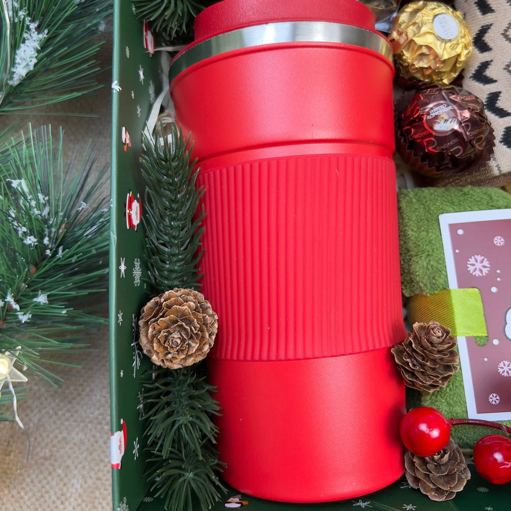 Gift Box green " Santa Claus"