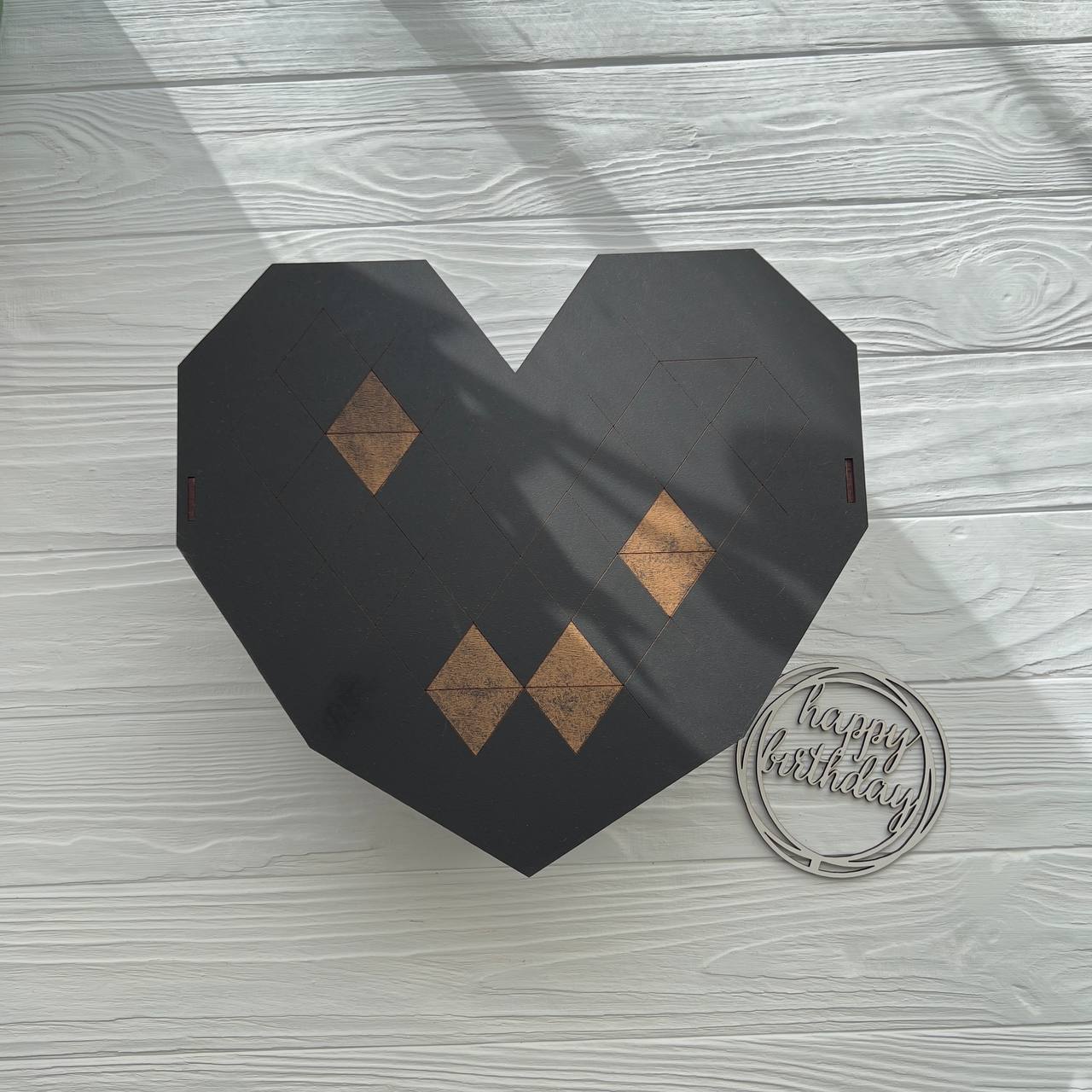 Gift Box “Heart Diamond” (black)