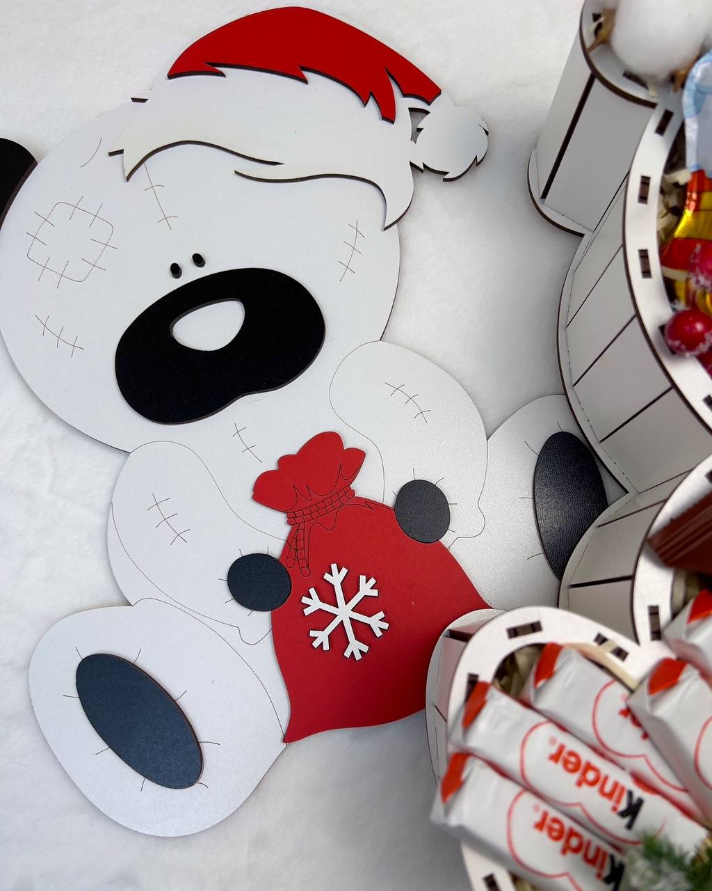 Gift Box "Teddy-Santa"